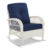 Cream White / Navy Blue